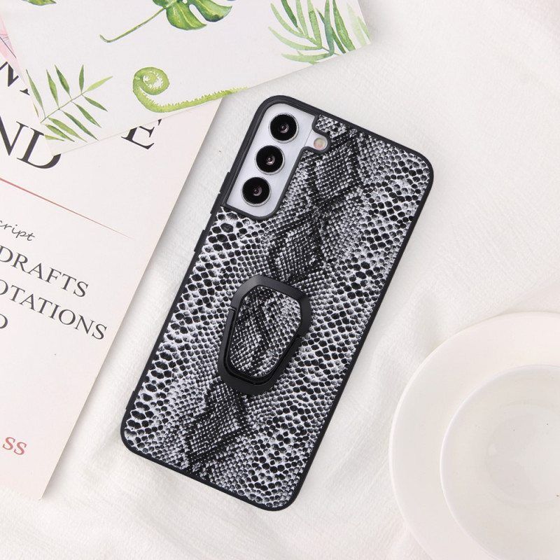 Kuori Samsung Galaxy S22 5G Snake-tyylinen Sormusteline