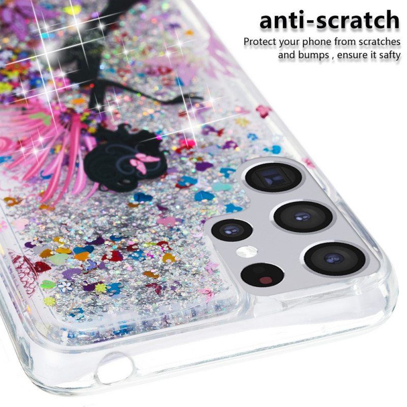 Kuori Samsung Galaxy S22 Ultra 5G Glitter Fairy