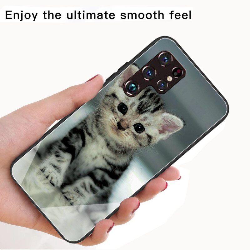 Kuori Samsung Galaxy S22 Ultra 5G Kitten Karkaistu Lasi