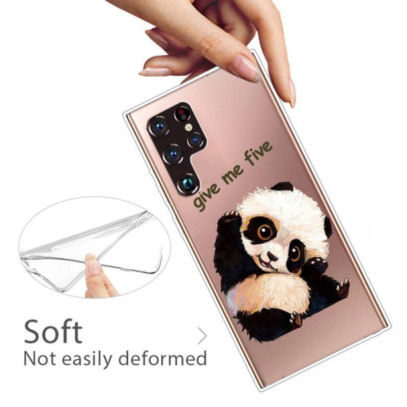 Kuori Samsung Galaxy S22 Ultra 5G Panda Anna Minulle Viisi