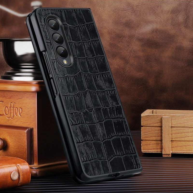 Kuori Samsung Galaxy Z Fold 4 Croco Chic