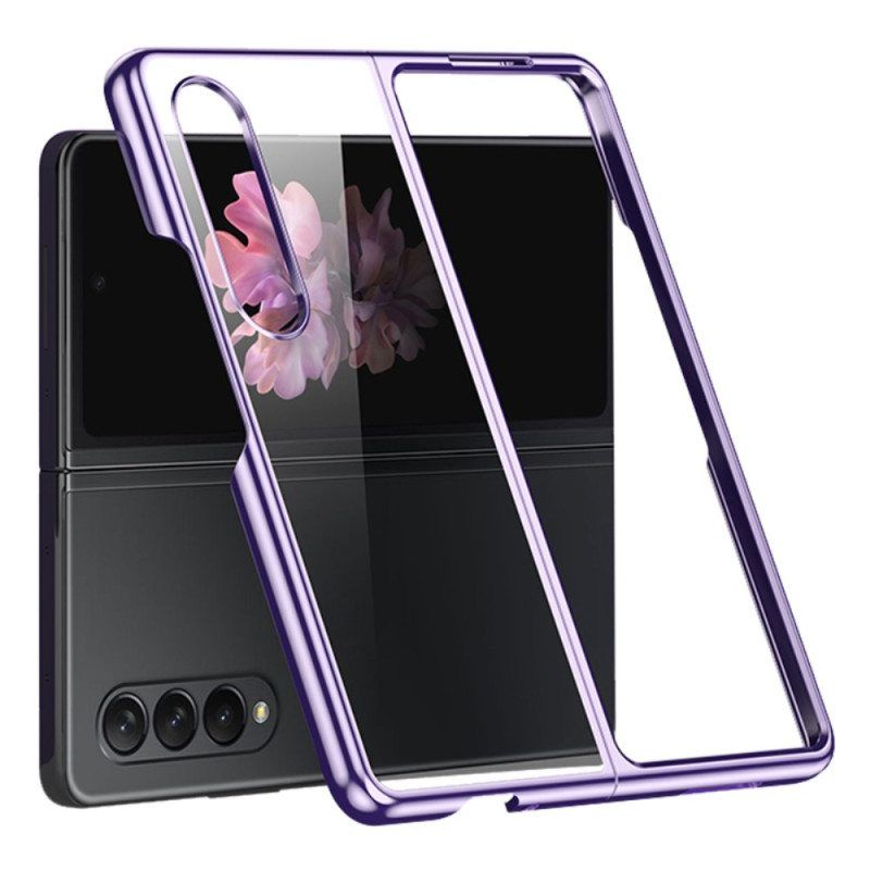 Kuori Samsung Galaxy Z Fold 4 Läpinäkyvä Metallinen