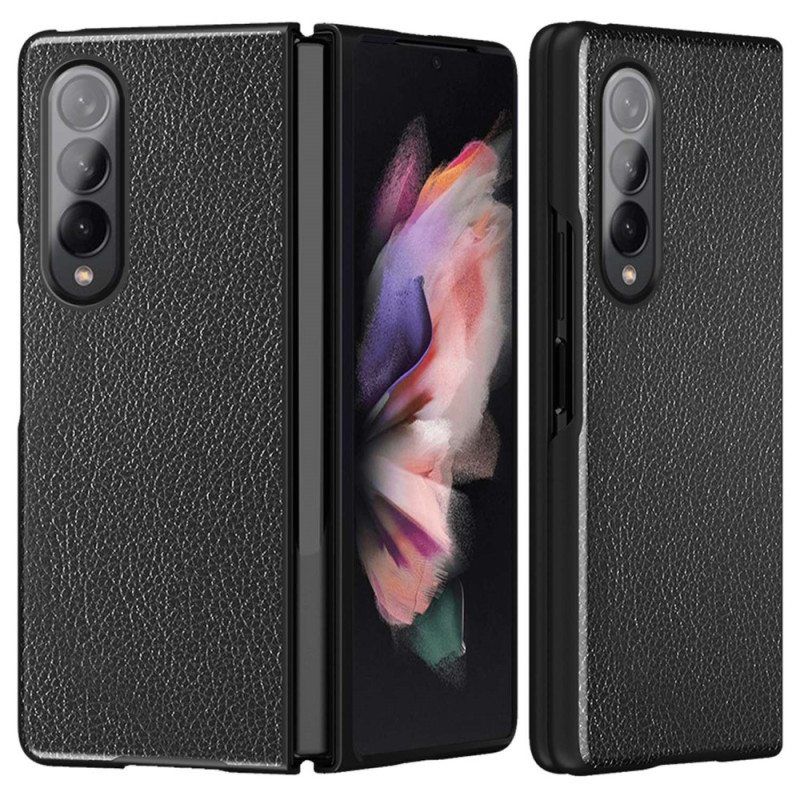 Kuori Samsung Galaxy Z Fold 4 Litsipinnoitettu Keinonahka