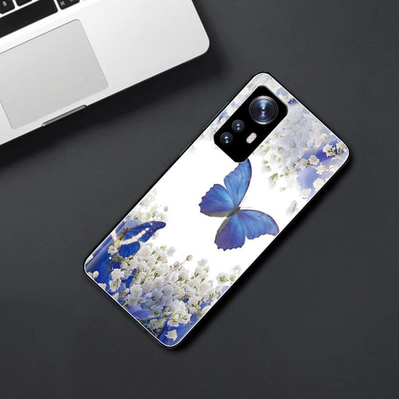 Kuori Xiaomi 12 Pro Royal Butterflies Karkaistu Lasi