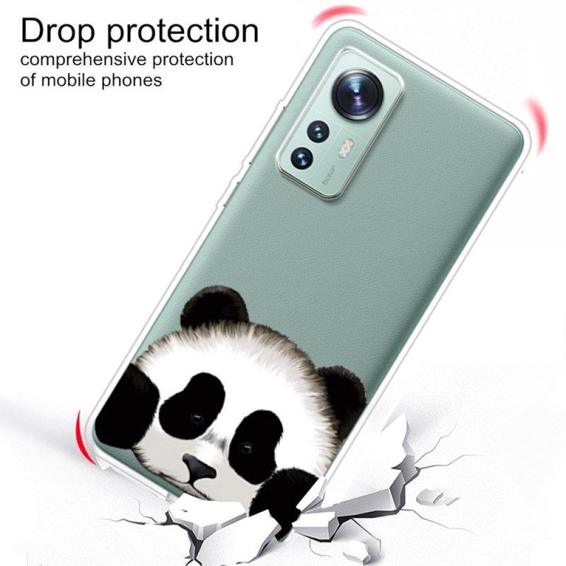 Kuori Xiaomi 12 Pro Silikoni Panda