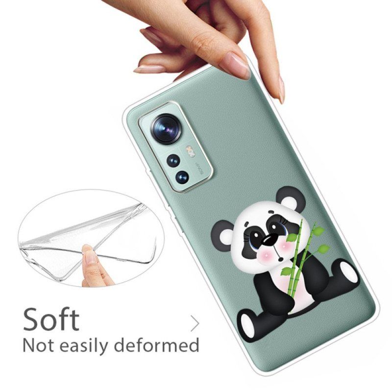 Kuori Xiaomi 12 Pro Suloinen Panda Silikoni