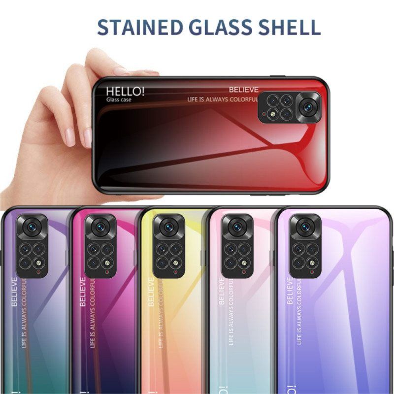 Kuori Xiaomi Redmi Note 11 / 11S Karkaistu Lasi Hello