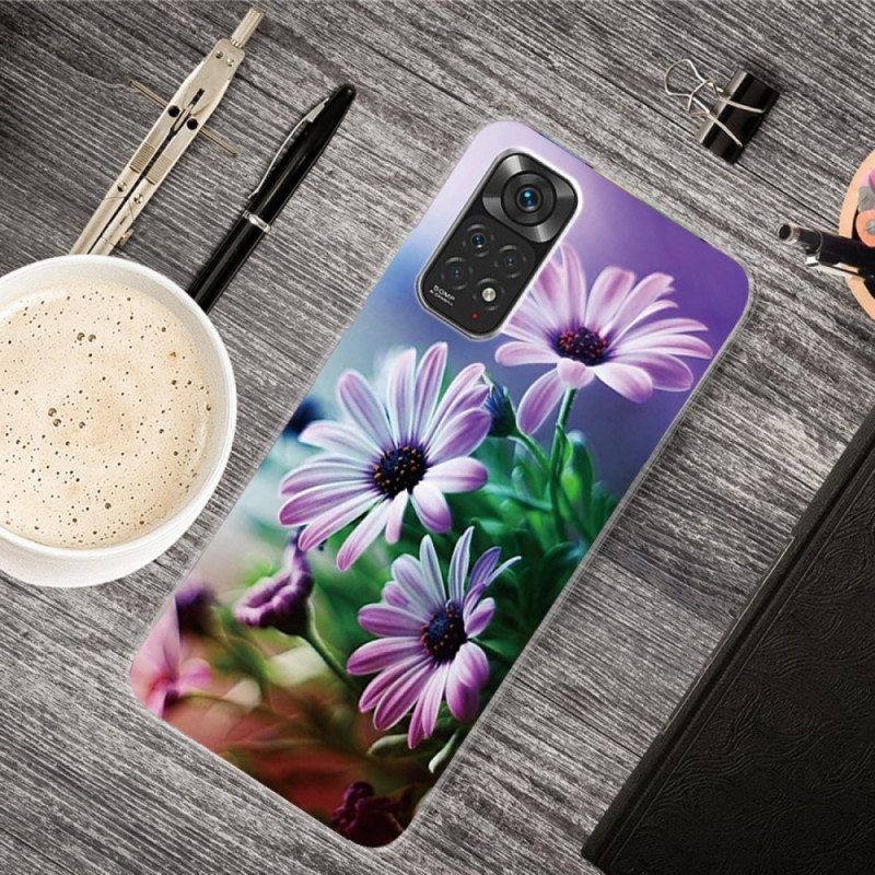 Kuori Xiaomi Redmi Note 11 / 11S Realistisia Kukkia