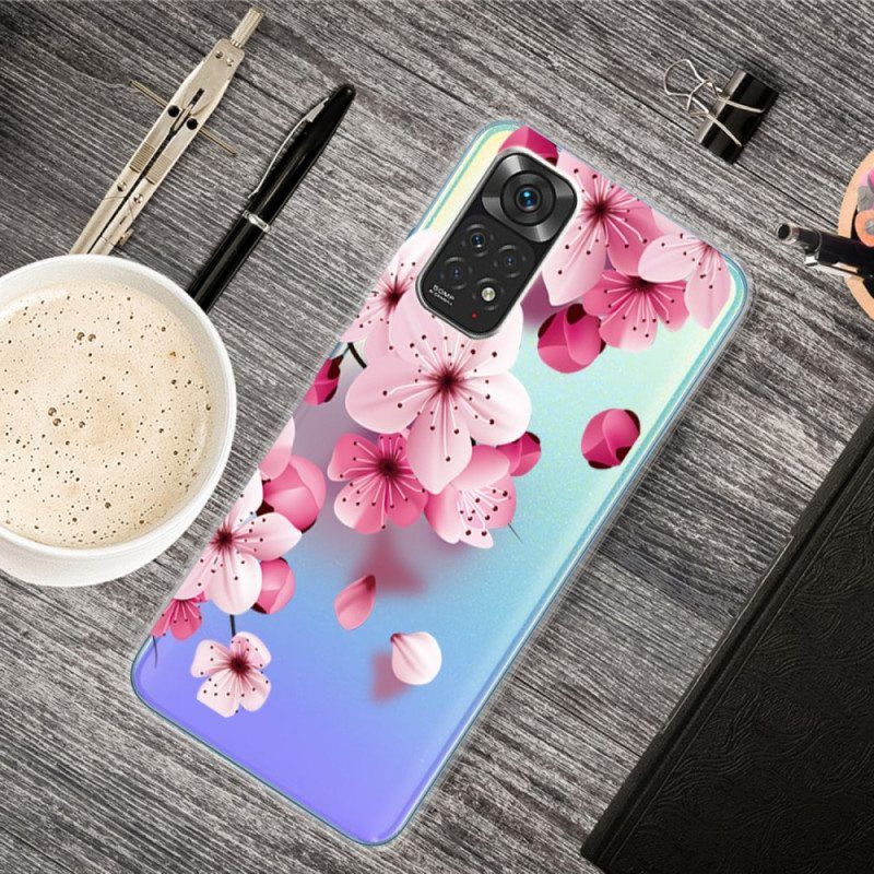 Kuori Xiaomi Redmi Note 11 Pro / 11 Pro 5G Pienet Vaaleanpunaiset Kukat