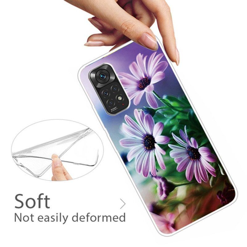 Kuori Xiaomi Redmi Note 11 Pro / 11 Pro 5G Realistisia Kukkia