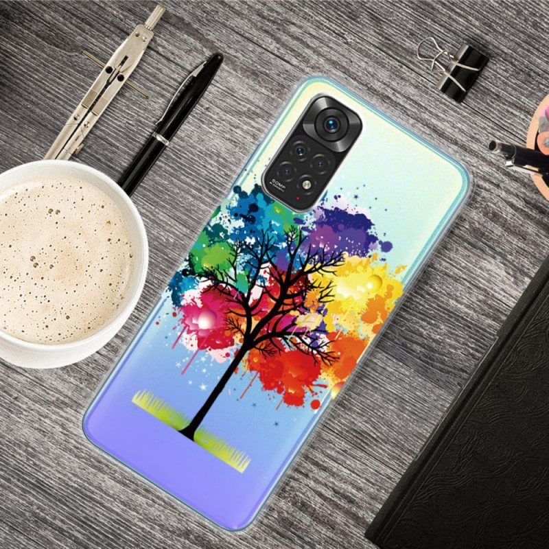 Kuori Xiaomi Redmi Note 11 Pro / 11 Pro 5G Saumaton Akvarellipuu