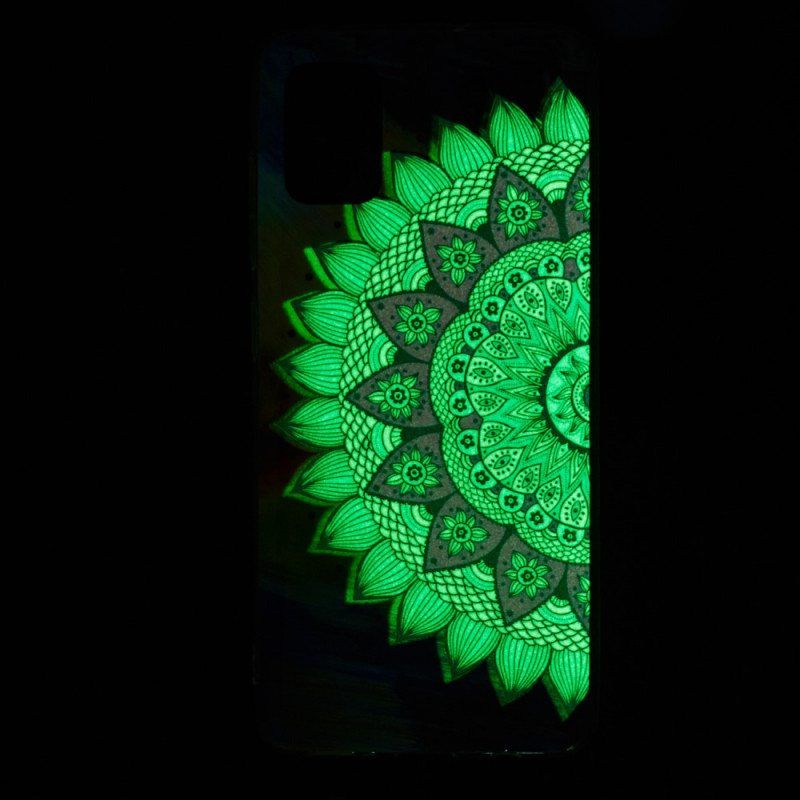 Kuori Xiaomi Redmi Note 11 Pro Plus 5G Fluoresoiva Värillinen Mandala