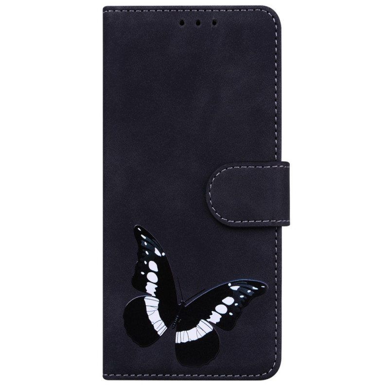 Nahkakotelo Samsung Galaxy A53 5G Skin Touch Butterfly