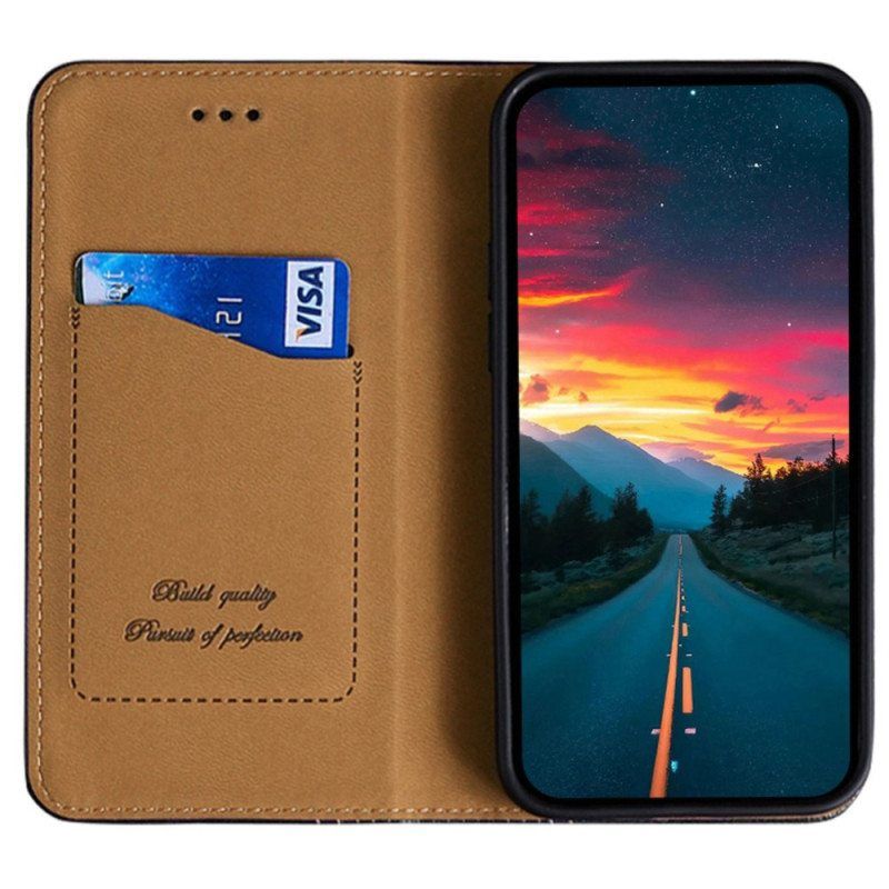 Puhelinkuoret Oppo Reno 8 Kotelot Flip Vintage Keinonahkaa