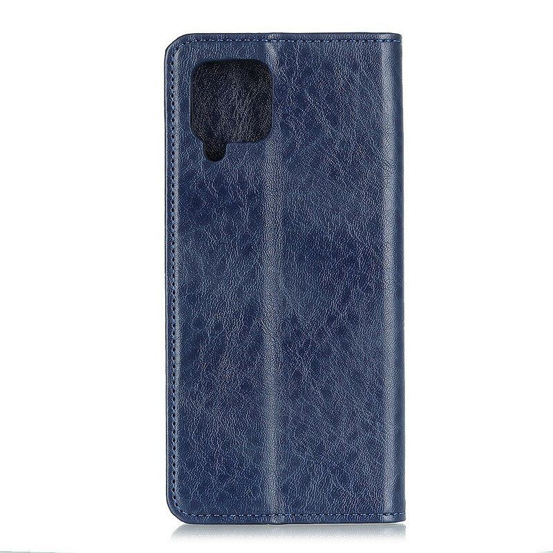 Puhelinkuoret Samsung Galaxy M12 / A12 Kotelot Flip Split Leather -tyyli