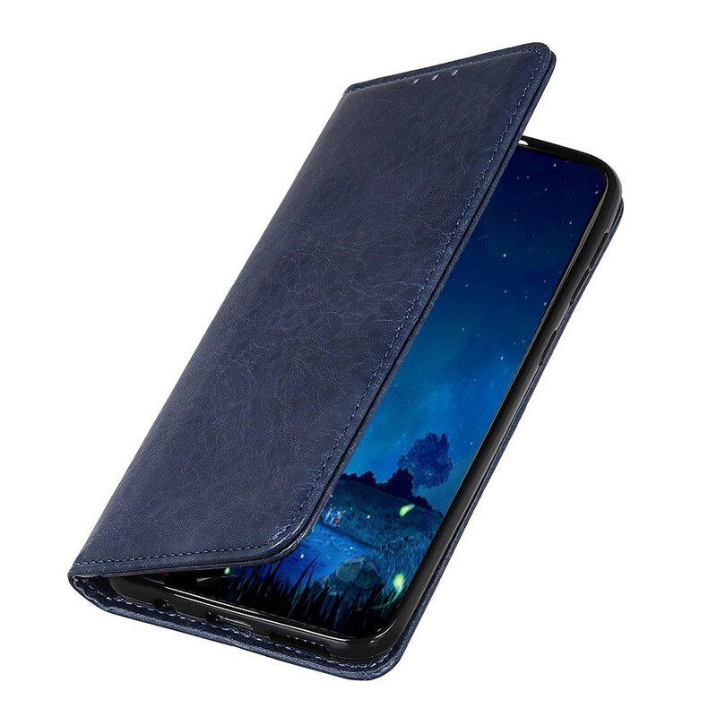 Puhelinkuoret Samsung Galaxy M12 / A12 Kotelot Flip Split Leather -tyyli