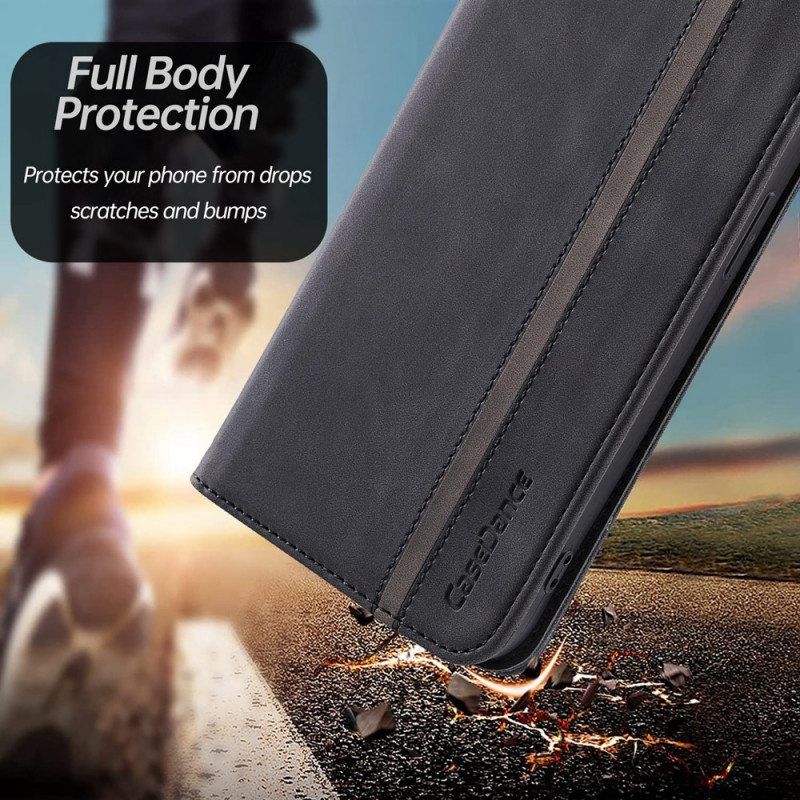 Puhelinkuoret Samsung Galaxy S22 5G Kotelot Flip Keinonahka Casedance