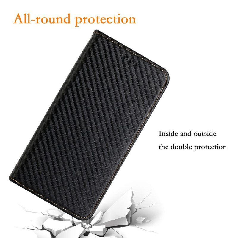 Puhelinkuoret Samsung Galaxy S23 Plus 5G Suojaketju Kuori Kotelot Flip Strappy Carbon Fiber Style