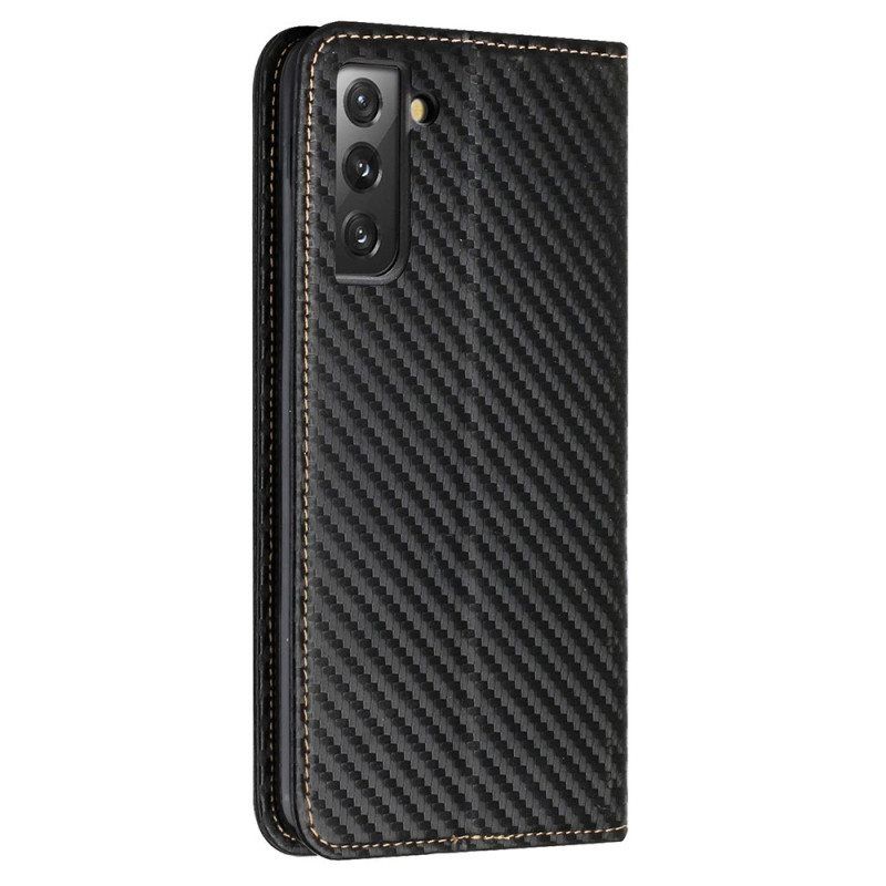 Puhelinkuoret Samsung Galaxy S23 Plus 5G Suojaketju Kuori Kotelot Flip Strappy Carbon Fiber Style