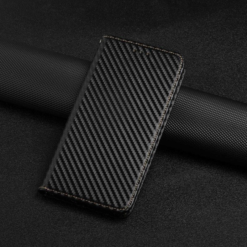 Puhelinkuoret Samsung Galaxy S23 Ultra 5G Suojaketju Kuori Kotelot Flip Strappy Carbon Fiber Style