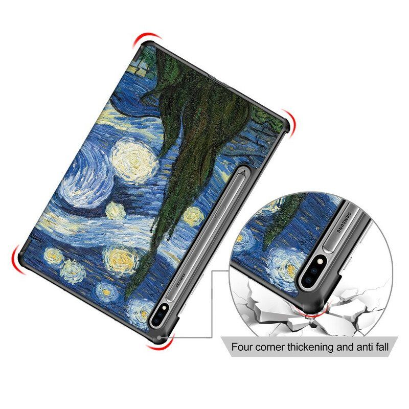 Puhelinkuoret Samsung Galaxy Tab S8 / Tab S7 Tehostettu Van Gogh