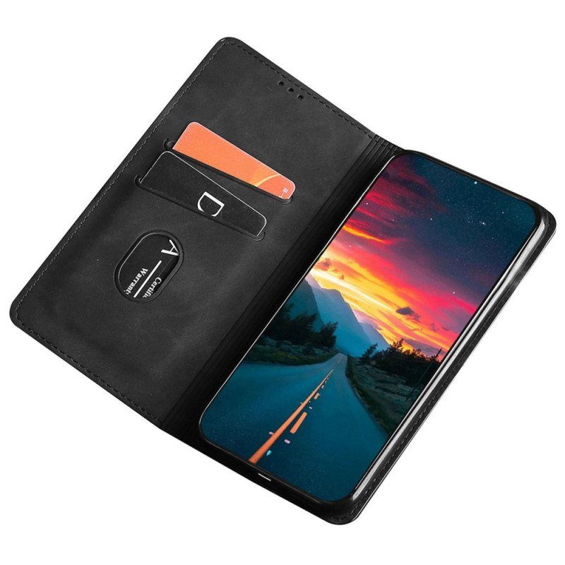 Puhelinkuoret Xiaomi 12T / 12T Pro Kotelot Flip Nahkaefekti