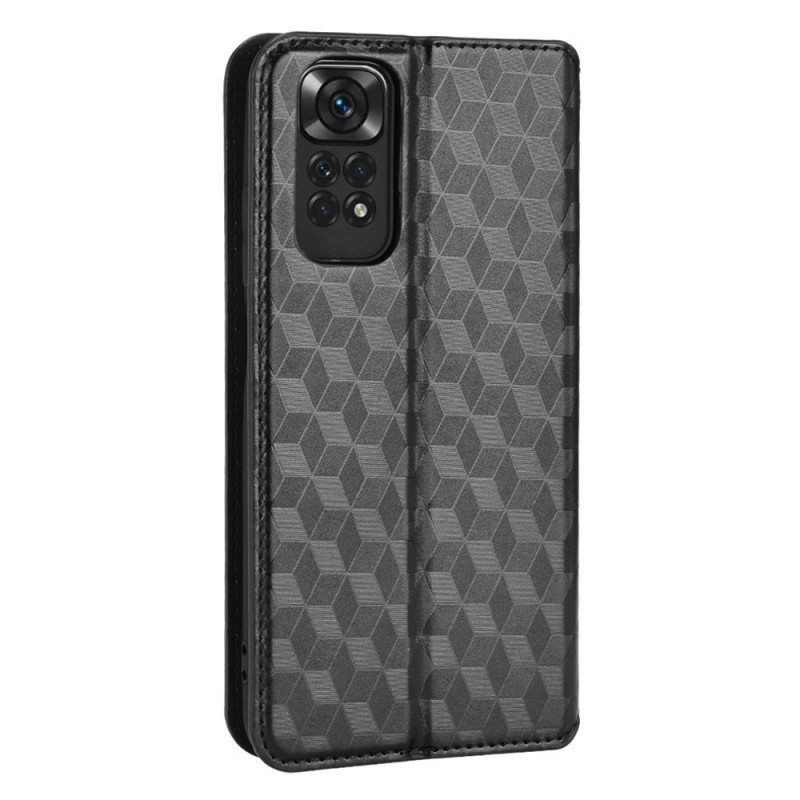 Puhelinkuoret Xiaomi Redmi Note 11 / 11S Kotelot Flip 3d Diamond Leather Effect