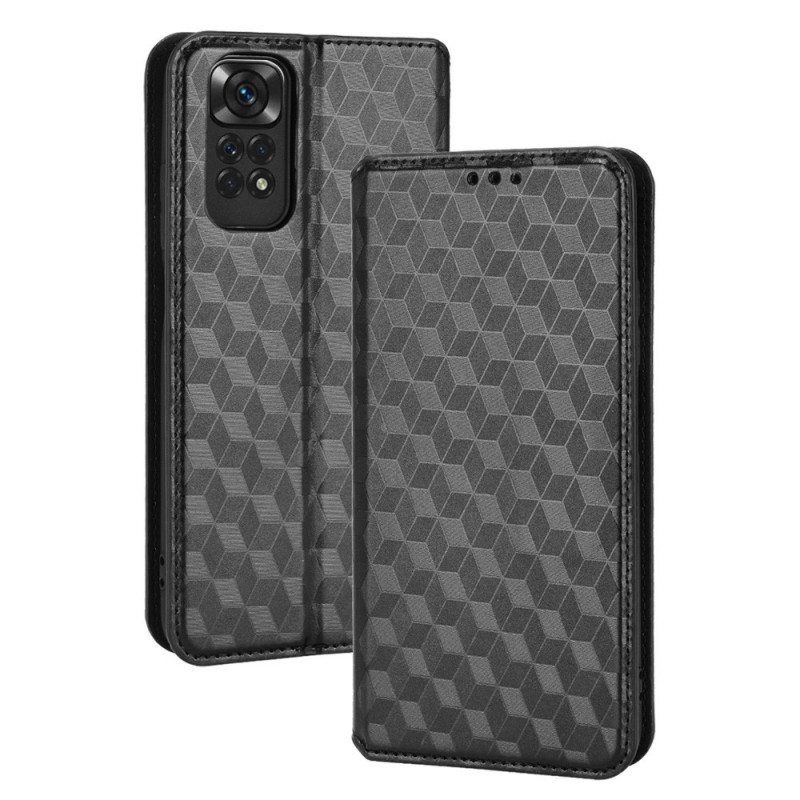 Puhelinkuoret Xiaomi Redmi Note 11 / 11S Kotelot Flip 3d Diamond Leather Effect