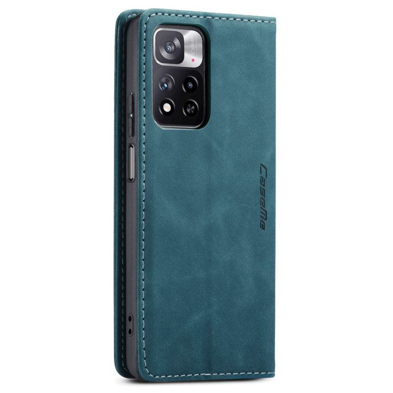 Puhelinkuoret Xiaomi Redmi Note 11 Pro Plus 5G Kotelot Flip Caseme Keinonahkaa