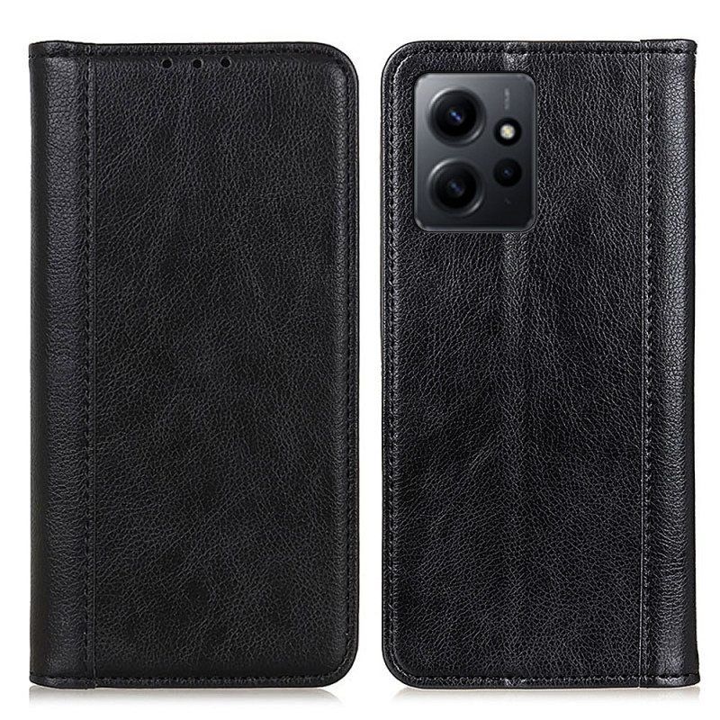 Puhelinkuoret Xiaomi Redmi Note 12 4G Kotelot Flip Vintage Haljasnahkaa