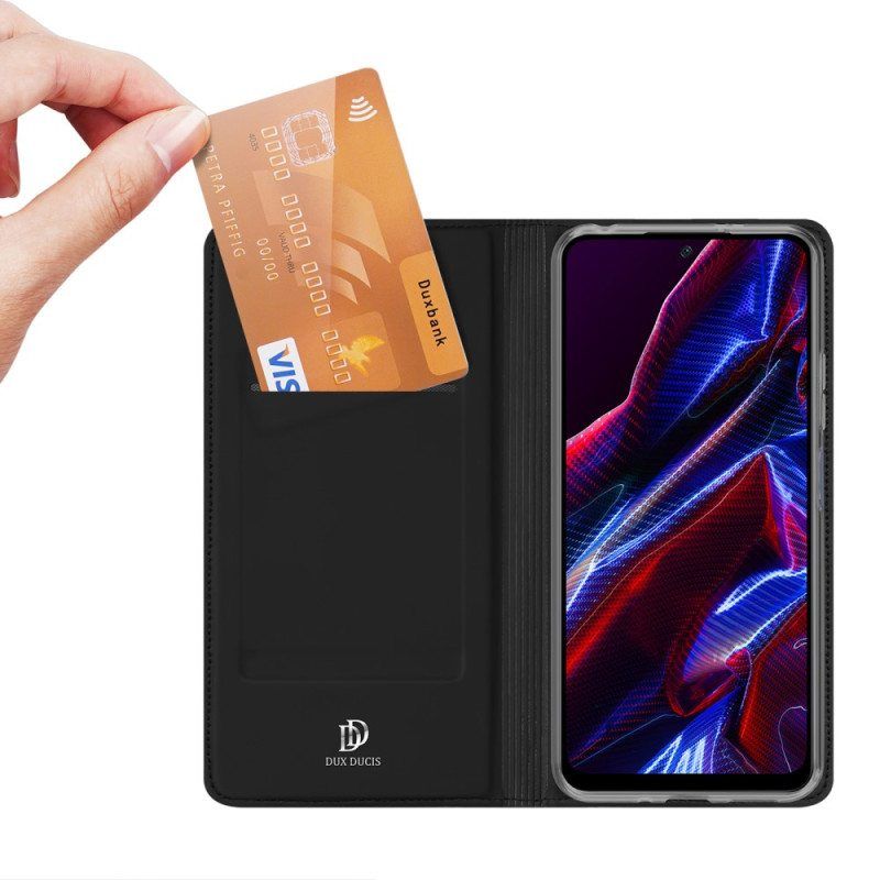 Puhelinkuoret Xiaomi Redmi Note 12 5G Kotelot Flip Skin-pro-sarja Dux Ducis