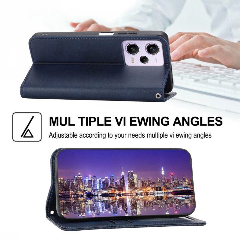 Puhelinkuoret Xiaomi Redmi Note 12 Pro Kotelot Flip Style Nahka 3d-kuvio